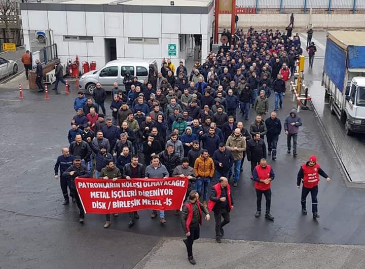 Sarkuysan'da Koronavirüs çıktı üretim durdu