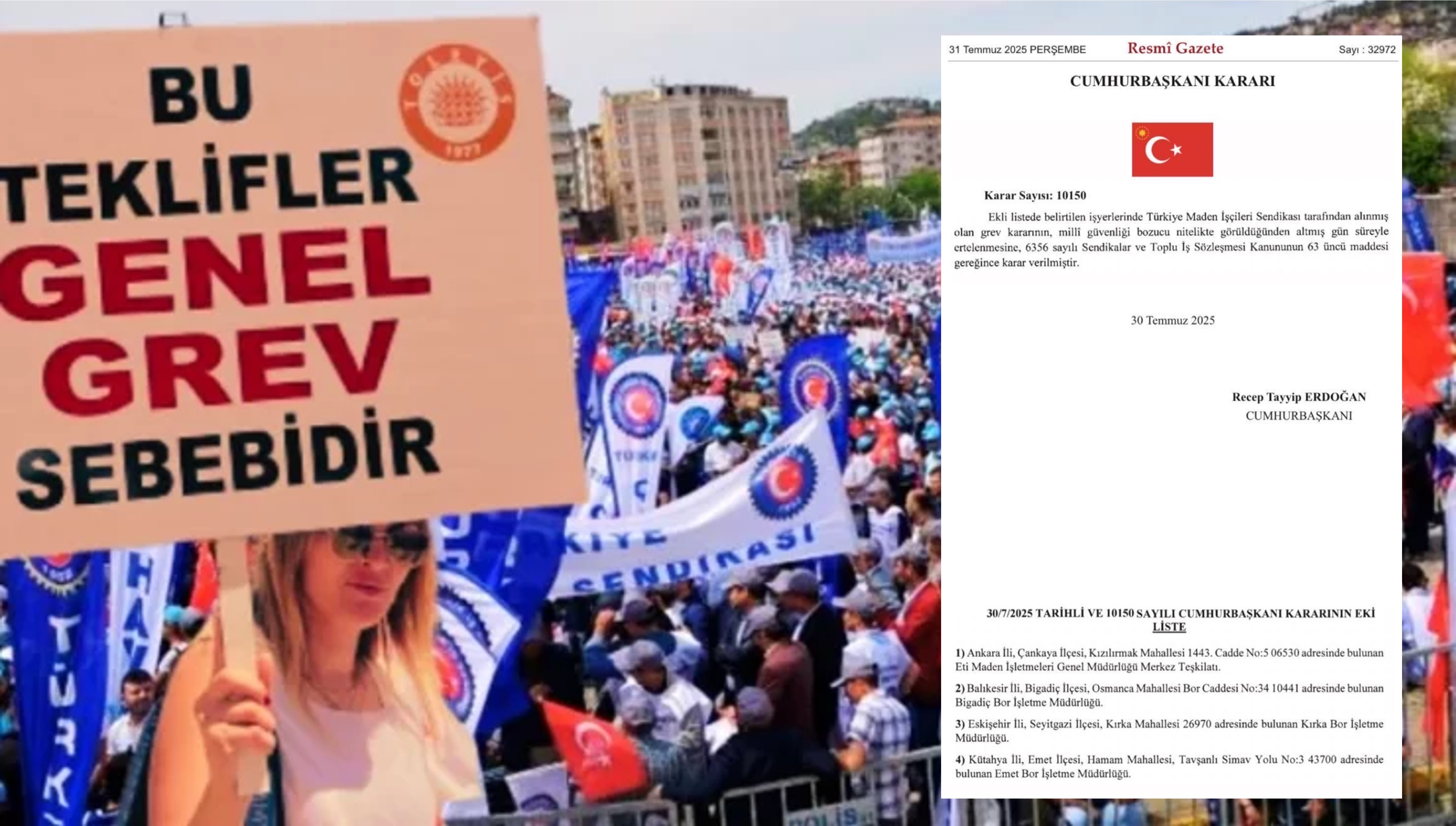 Kamu işçisine grev yasağı: 12 Eylül’ün sopasıyla sefalet dayatması