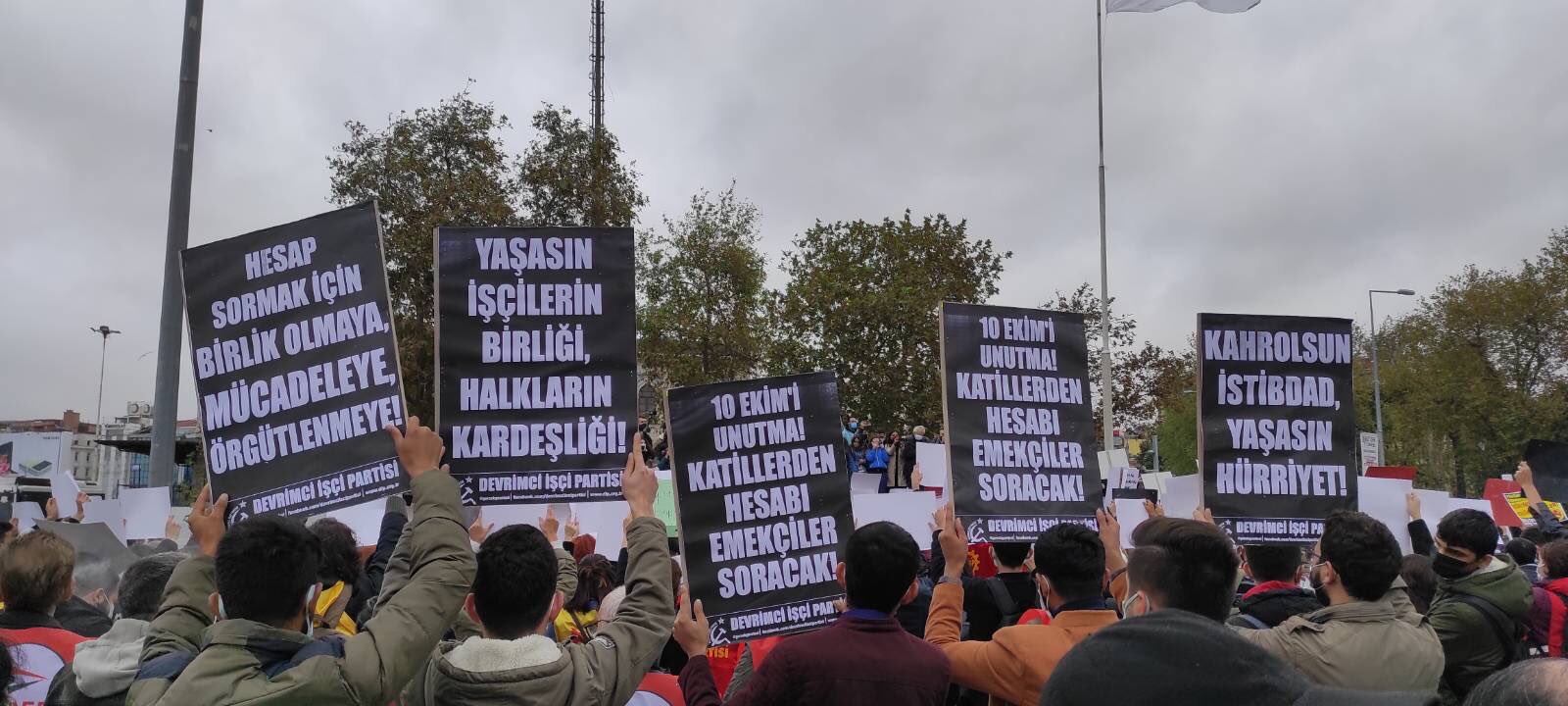 10 Ekim’in hesabını, Türk ile Kürdün kardeşliğini, işçi sınıfının birliğini sağlayarak soralım!