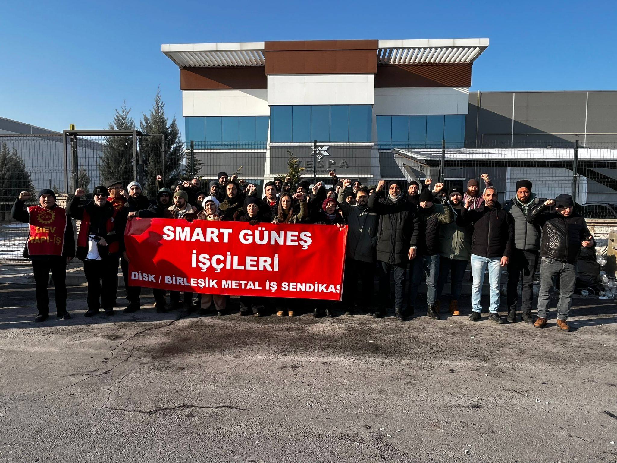 Gebze Smart Solar’dan bir işçi: Yaşasın onurlu mücadelemiz!