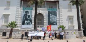 Friends of Palestine Against Imperialism and Zionism have held a demonstration in İzmir to protest the captivity of Georges Abdallah and Ahmad Saadat