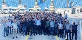 Trelleborg işçisi fiili grevle kazandı!