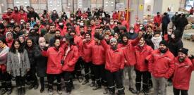 Migros depo işçileri direndi, kazandı, bütün depo işçilerine umut oldu