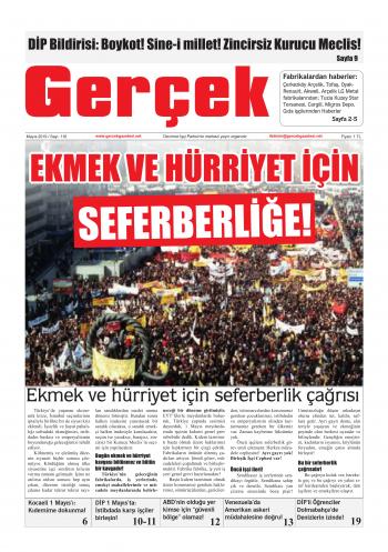 Gerçek Gazetesi Sayı 116