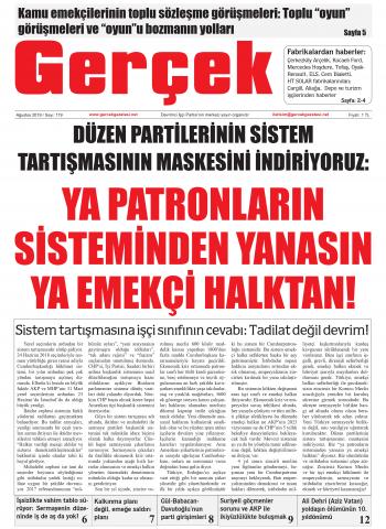 Gerçek Gazetesi Sayı 119