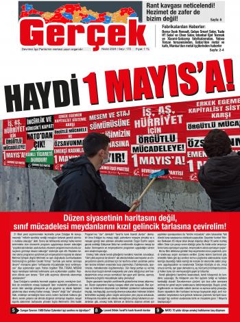 Gerçek Gazetesi Sayı 175 - Nisan 2024