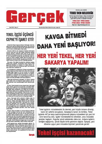 Gerçek Gazetesi Sayı 6