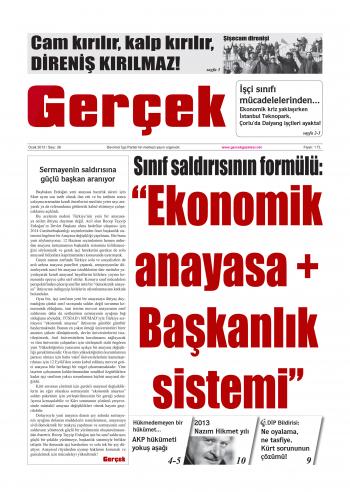 Gerçek Sayı 39 - Ocak 2013