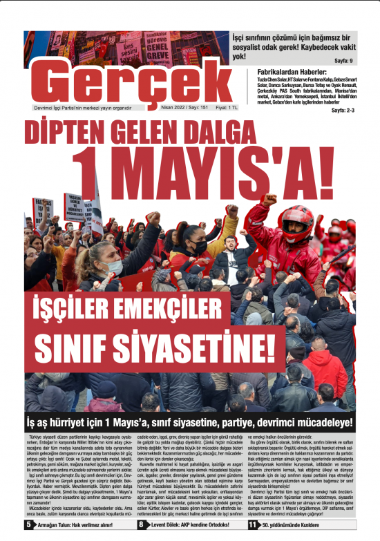 Gerçek Gazetesi Sayı 151