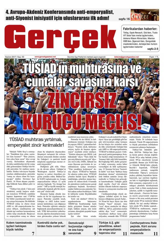 Gerçek Sayı 93 - Haziran 2017