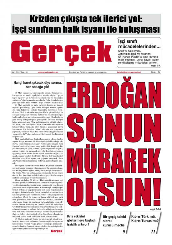 Gerçek Sayı 53 - Mart 2014