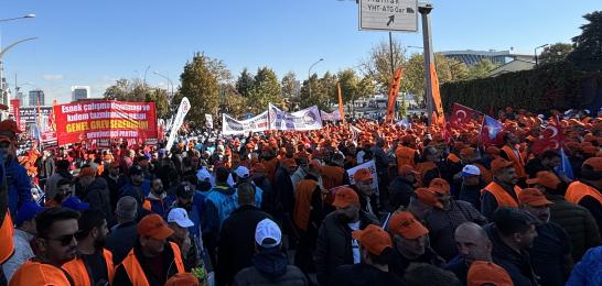 Ankara’da 100 bin işçilik gövde gösterisi! OVP’yi çöpe atacak, İngiliz Mehmet’i Londra’ya yollayacak güç Birleşik İşçi Cephesi’nde!