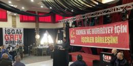 Gebze’de Gerçek gazetesi yazar, okur toplantısı: Hakkımızı söke söke almak için sınıf siyasetinde birleşelim!  