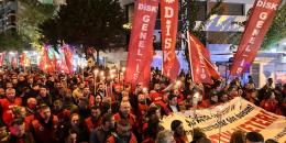 İşçi düşmanı Cemil Tugay yenilecek, direnen belediye işçileri kazanacak!