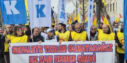 KESK’ten Türkiye çapında protestolar: “Grev haktır! Ek Zam! Hemen Şimdi!” 