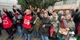 Korku nedir bilmeyen emekçi kadınlar hep en önde!