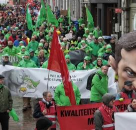 Belçika’da üç günlük grev