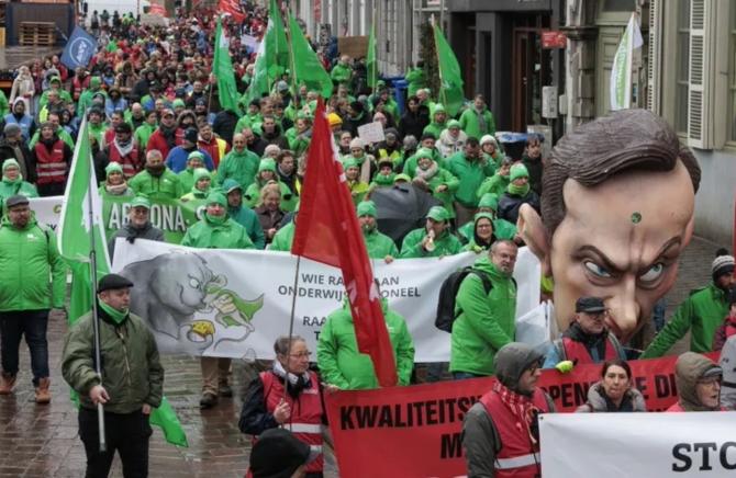 Belçika’da üç günlük grev