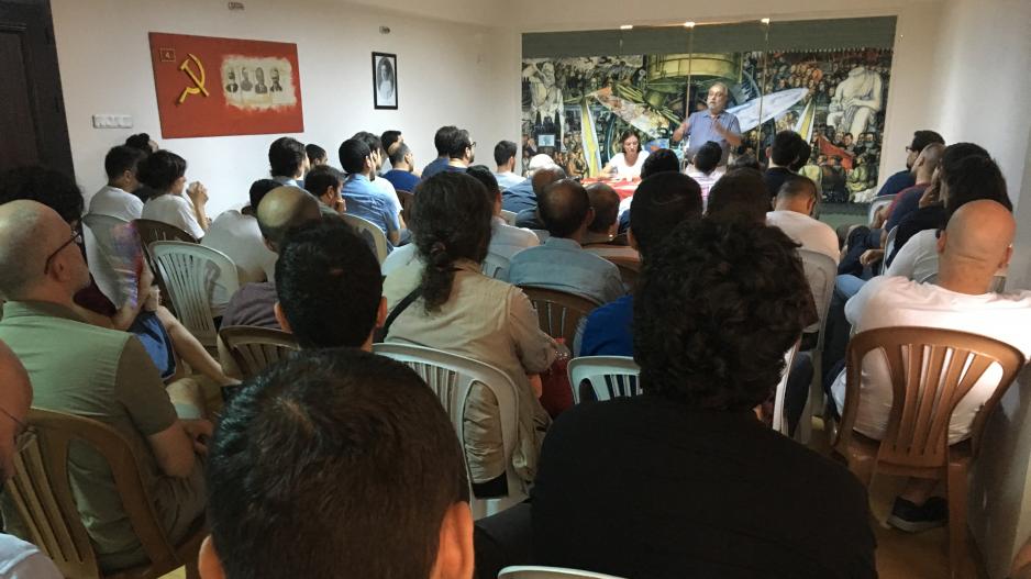 İstanbul'da İstibdada karşı hürriyet hürriyet için devrim semineri