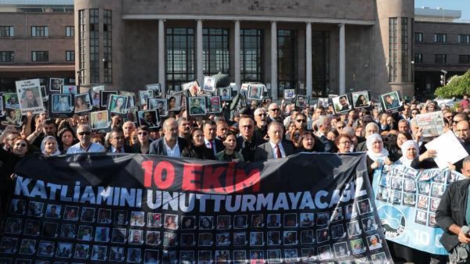 10 Ekim katliamının 4. yılında bir kez daha haykırdık: Katillerden hesabı emekçiler soracak!