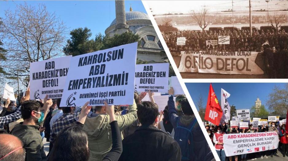 DİP’li Öğrenciler: Emperyalistlere geçit vermeyeceğiz! ABD Karadeniz’den defol!