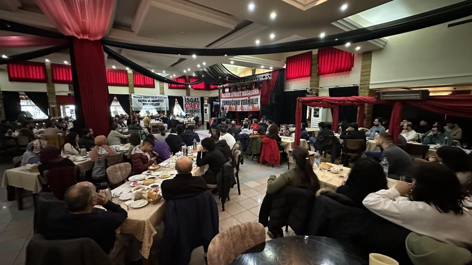 Gebze’de Gerçek gazetesi kahvaltılı okur toplantısı: İşçiler siyaset masasına yumruğunu vurmalı!