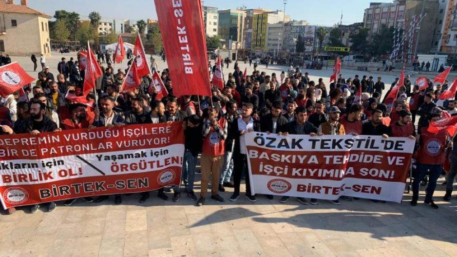 Özak Tekstil işçisi patron-sendika ağası düzenine karşı mücadeleyi seçti!
