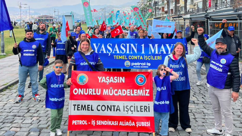 Grevden 1 Mayıs’a: Temel Conta işçisi alanda!